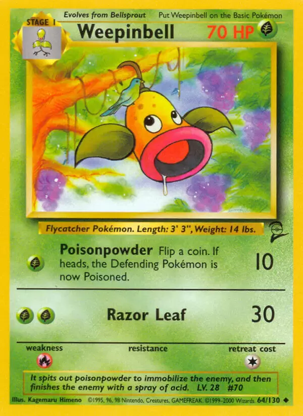 Base Set 2 - Weepinbell