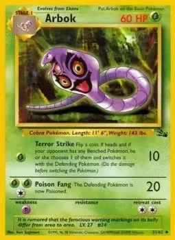 Fossil - Arbok