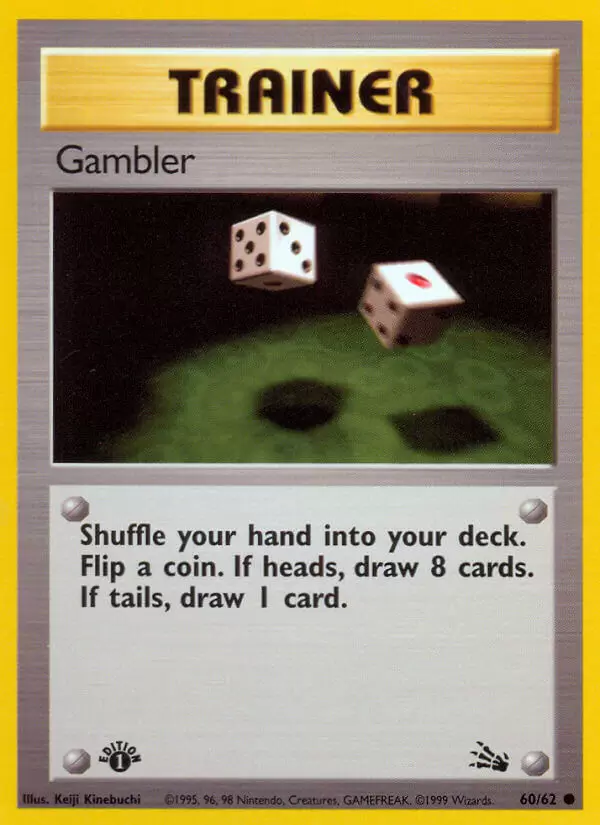 Fossil - Gambler 1st Edition
