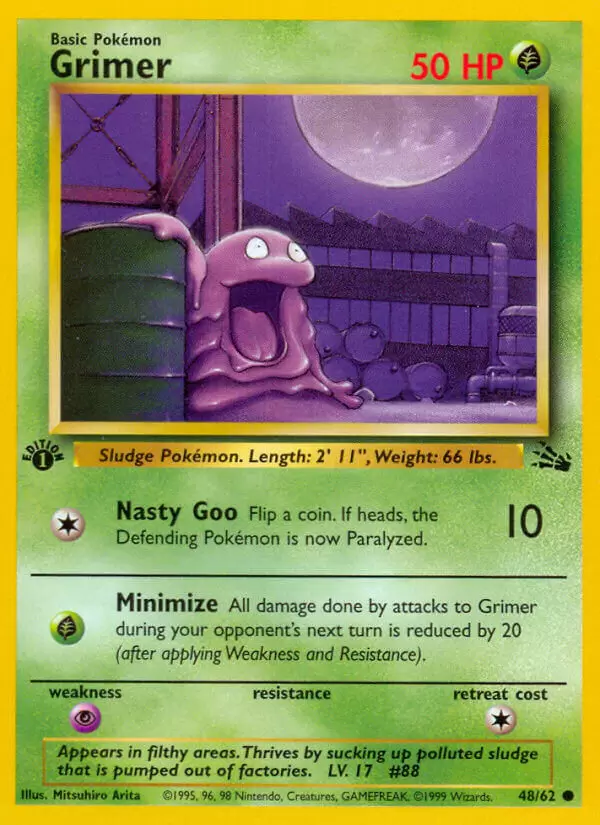 Fossil - Grimer 1st Edition