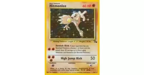 Hitmonlee (7/62) [Fossil 1st Edition]