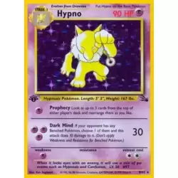 Hypno 1st Edition Holo