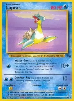 Fossil - Lapras