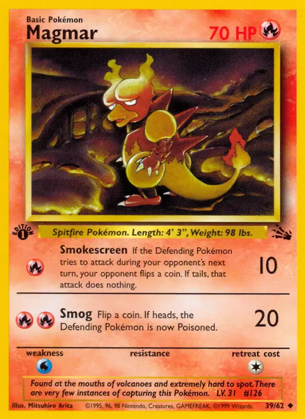 Fossil - Magmar 1st Edition