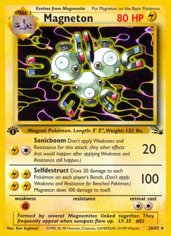 Fossil - Magneton 1st Edition
