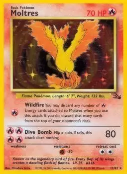 Fossil - Moltres Holo