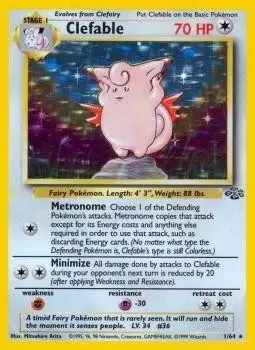 Jungle - Clefable Holo
