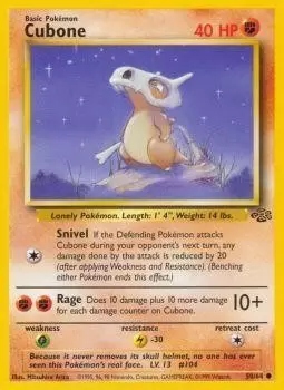 Jungle - Cubone
