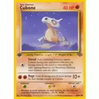 Cubone 1st Edition