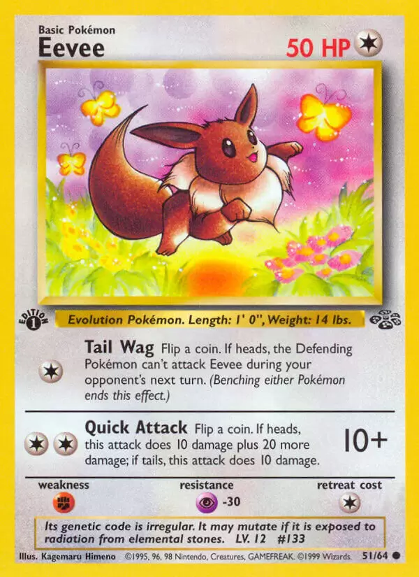 Jungle - Eevee 1st Edition