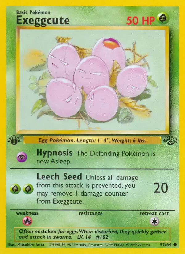 Jungle - Exeggcute 1st Edition