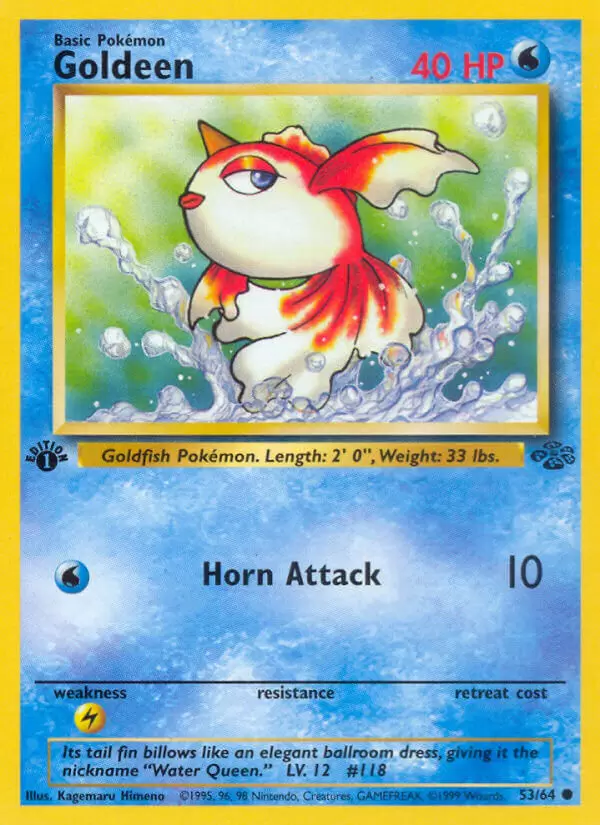 Jungle - Goldeen 1st Edition