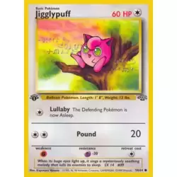 Jigglypuff 1st Edition