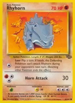 Jungle - Rhyhorn