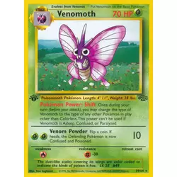 Venomoth 1st Edition