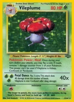 Jungle - Vileplume Holo