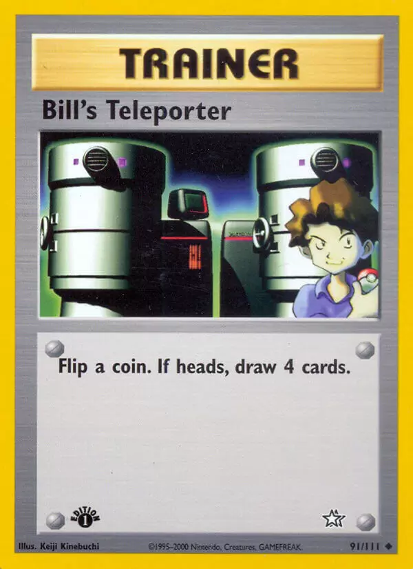 Neo Genesis - Bill\'s Teleporter 1st Edition