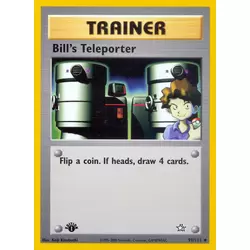 Bill's Teleporter 1st Edition