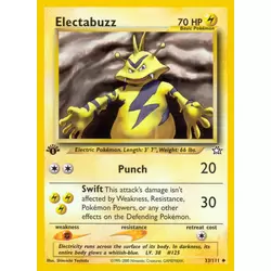 Electabuzz 1st Edition