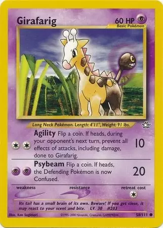 Neo Genesis - Girafarig