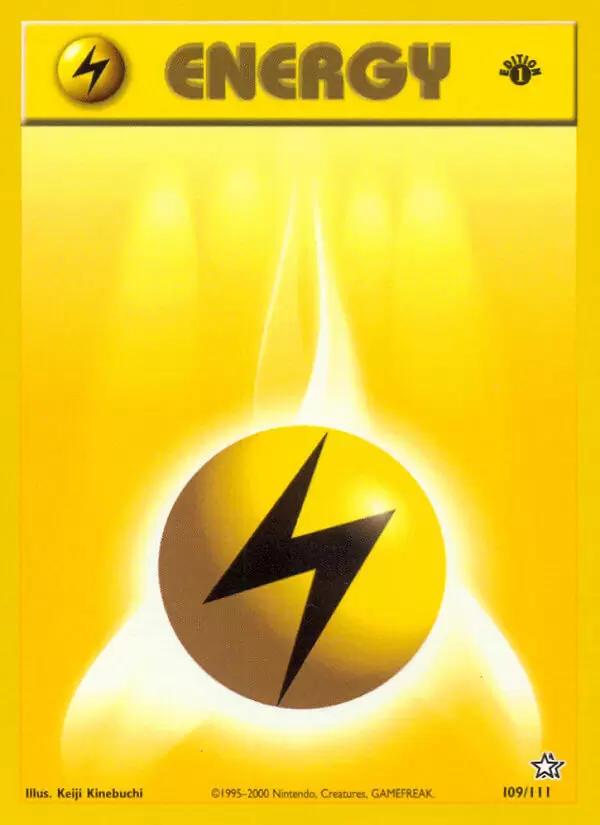 Neo Genesis - Lightning Energy 1st Edition