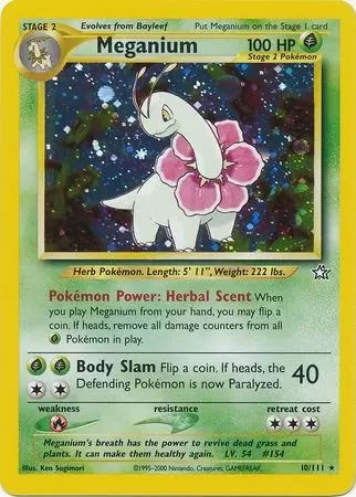 Neo Genesis - Meganium Holo