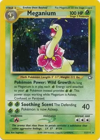 Neo Genesis - Meganium Holo