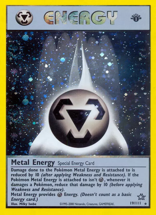 Neo Genesis - Metal Energy 1st Edition Holo