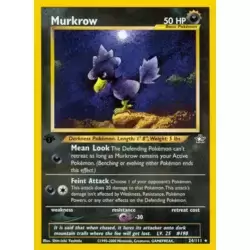 Murkrow 1st Edition