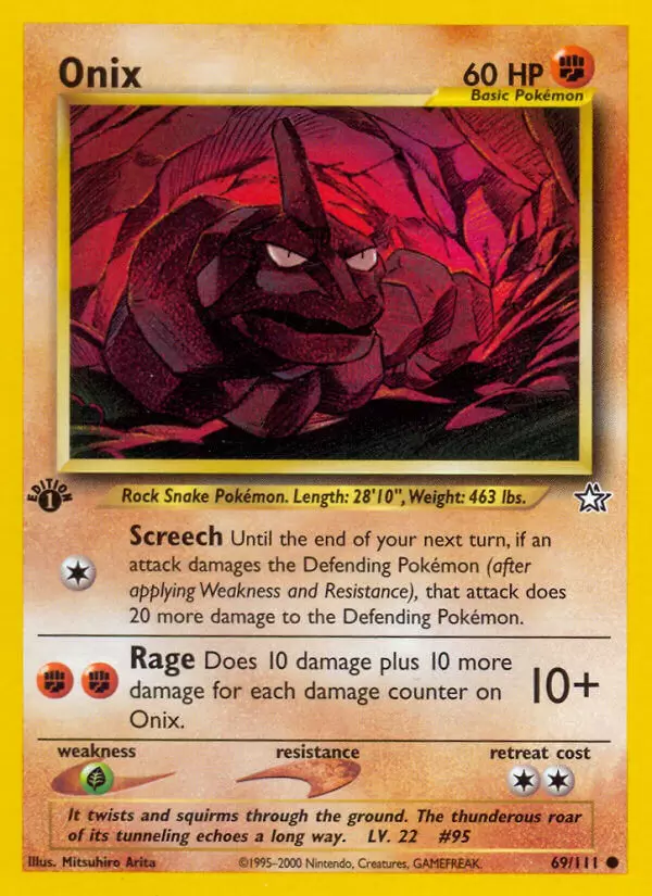 Neo Genesis - Onix 1st Edition