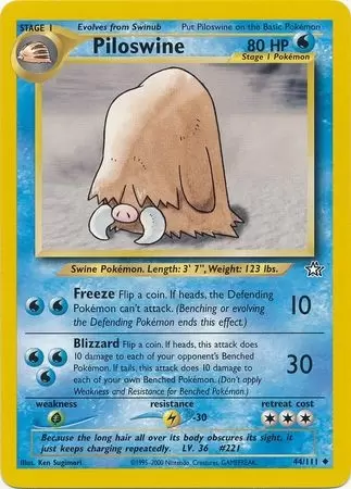 Neo Genesis - Piloswine