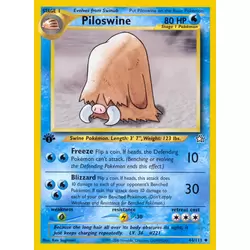 Piloswine 1st Edition