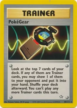 Neo Genesis - PokéGear