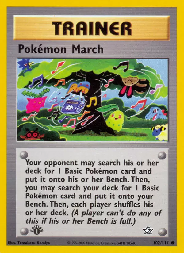 Neo Genesis - Pokémon March 1st Edition