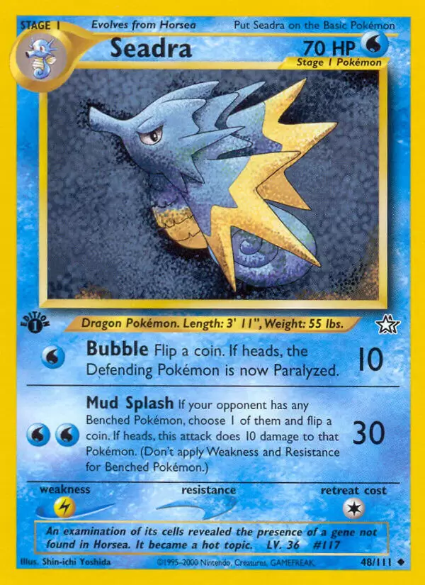 Neo Genesis - Seadra 1st Edition