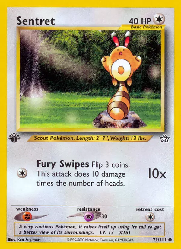 Neo Genesis - Sentret 1st Edition