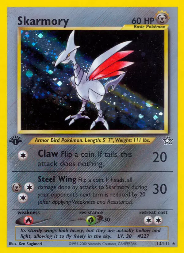 Neo Genesis - Skarmory 1st Edition Holo