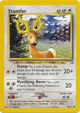 Neo Genesis - Stantler