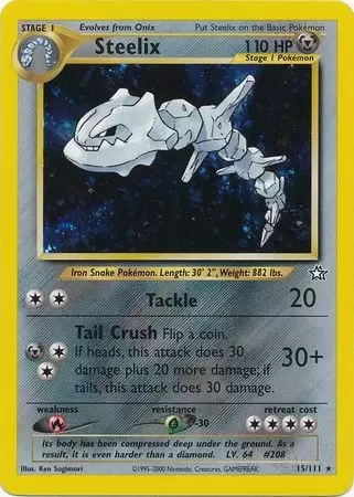 Neo Genesis - Steelix Holo