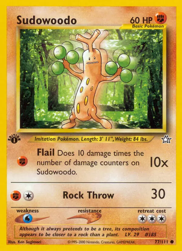 Neo Genesis - Sudowoodo edition1