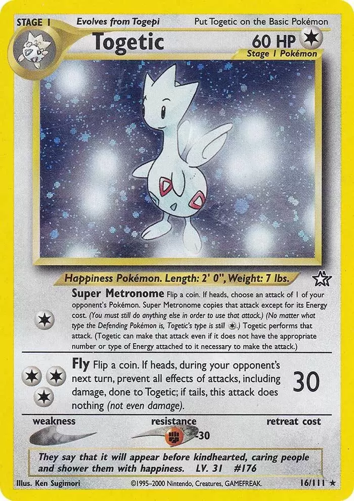 Neo Genesis - Togetic Holo