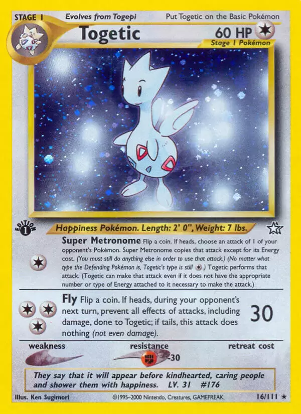 Neo Genesis - Togetic 1st Edition Holo