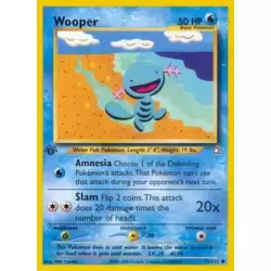 Wooper 1st Edition