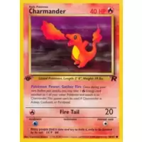 Charmander - Team Rocket Pokémon card 50/82