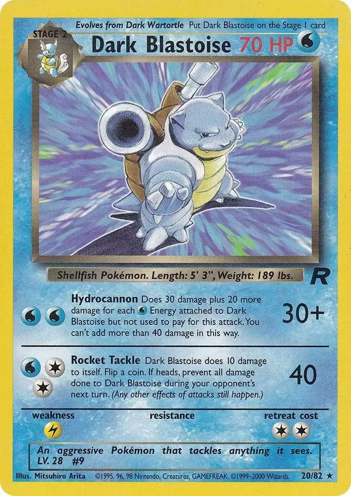Team Rocket - Dark Blastoise