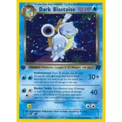 Dark Blastoise 1st Edition Holo