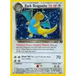 Dark Dragonite Holo