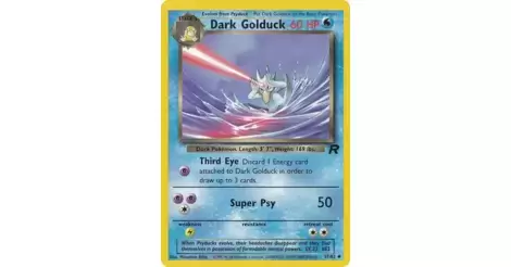 Dark Golduck - Team Rocket Pokémon card 37/82