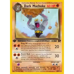Dark Machoke 1st Edition