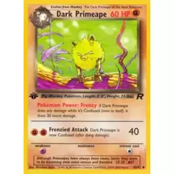 Dark Primeape 1st Edition
